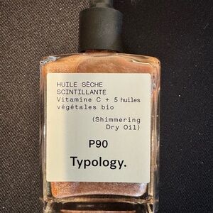 Typology Shimmering Dry Oil with Vitamin C - Gold